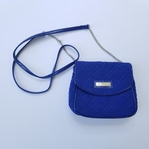 Vera Bradley chain strap crossbody cobalt